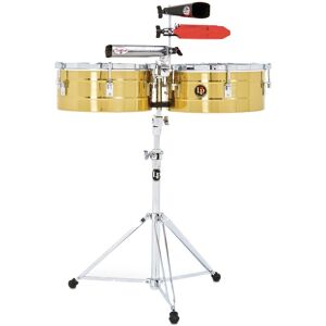 Latin Percussion LP 14" & 15" Tito Puente Timbales Solid Brass Latin Percussion LP 14" & 15" Tito Puente Timbales Solid Brass