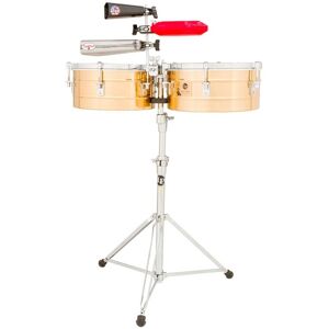 Latin Percussion LP 14" & 15" Tito Puente Timbales Bronze Latin Percussion LP 14" & 15" Tito Puente Timbales Bronze