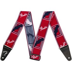 Fender Weighless 2" Monogram Strap Red/White/Blue Fender Weighless 2" Monogram Strap Red/White/Blue