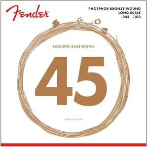 Fender 8060 Phosphor Bronze Long Scale Acoustic Bass Strings 45-100 Fender 8060 Phosphor Bronze Long Scale Acoustic Bass Strings 45-100