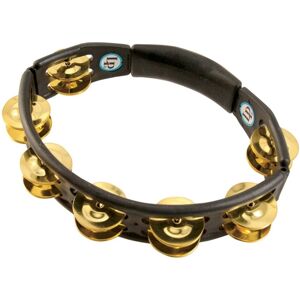 Latin Percussion LP Black Cyclops Handheld Tambourine Brass Jingles Latin Percussion LP Black Cyclops Handheld Tambourine Brass Jingles