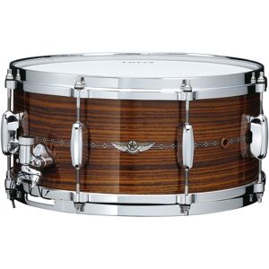 TAMA Star 14" x 6.5" Bubinga Snare Drum Natural Rosewood TAMA Star 14" x 6.5" Bubinga Snare Drum Natural Rosewood