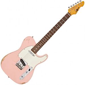 Knoxville Select Legacy Guitar by Gear4music Soft Pink Knoxville Select Legacy Guitar by Gear4music Soft Pink