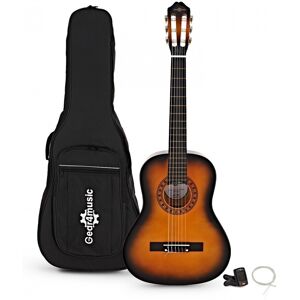3/4 Classical Guitar Pack Sunburst by Gear4music 3/4 Classical Guitar Pack Sunburst by Gear4music