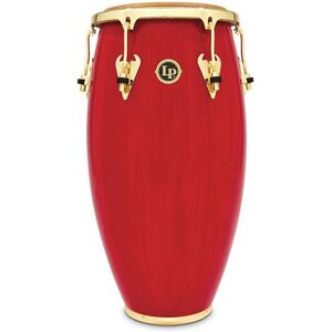 Latin Percussion LP Matador Wood 11 3/4 Conga Red Gold Hardware Latin Percussion LP Matador Wood 11 3/4 Conga Red Gold Hardware