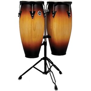 Latin Percussion LP City Wood Conga Set 11 & 12 Vintage Sunburst Latin Percussion LP City Wood Conga Set 11 & 12 Vintage Sunburst