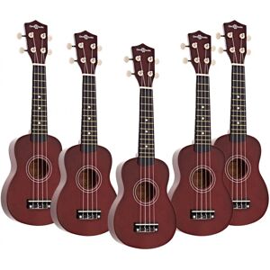 Ukulele by Gear4music Pack of 5 Ukulele by Gear4music Pack of 5