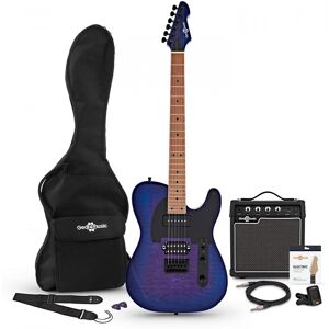 Gear4Music Knoxville Select Modern Electric Guitar + Amp Pack Space Burst Gear4Music Knoxville Select Modern Electric Guitar + Amp Pack Space Burst