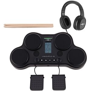 Gear4Music VISIONPAD-6 Electronic Drum Pad Pack Gear4Music VISIONPAD-6 Electronic Drum Pad Pack