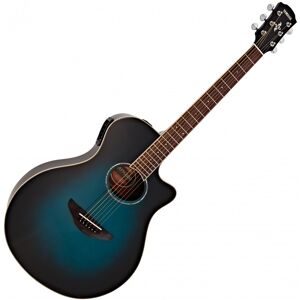 Yamaha APX600 Electro Acoustic Oriental Blue Burst Yamaha APX600 Electro Acoustic Oriental Blue Burst