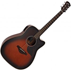 Yamaha A1M Mahogany Electro Acoustic Guitar Tobacco Brown Sunburst Yamaha A1M Mahogany Electro Acoustic Guitar Tobacco Brown Sunburst