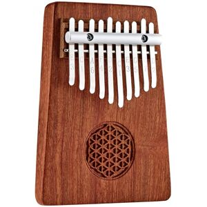 Meinl Solid Kalimba 10 notes flower of life Zambesi Redwood Meinl Solid Kalimba 10 notes flower of life Zambesi Redwood