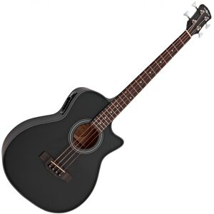 Electro Acoustic Bass Guitar by Gear4music Black Electro Acoustic Bass Guitar by Gear4music Black