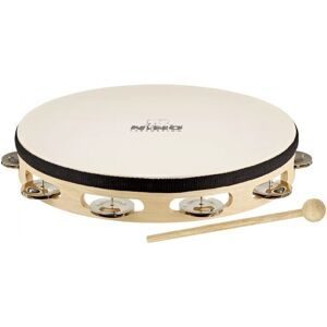 Nino by Meinl 10 Headed Wood Tambourine Single Row Nino by Meinl 10 Headed Wood Tambourine Single Row
