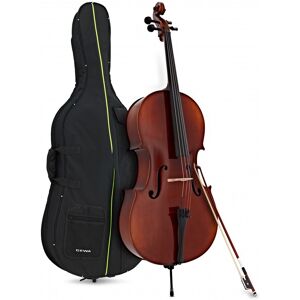 Gewa Ideale VC2 4/4 Cello Bulletwood Bow and Bag Gewa Ideale VC2 4/4 Cello Bulletwood Bow and Bag