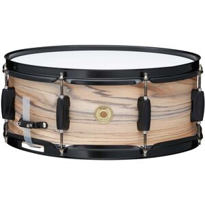 TAMA Woodworks 14 x 5.5 Snare Drum Natural Zebrawood Wrap TAMA Woodworks 14 x 5.5 Snare Drum Natural Zebrawood Wrap