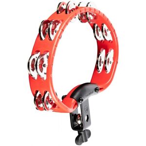 Meinl Headliner Mountable ABS Tambourine Dual Row Steel Jingles Red Meinl Headliner Mountable ABS Tambourine Dual Row Steel Jingles Red