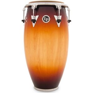 Latin Percussion LP Classic Wood Top Tuning 11 3/4 Conga Vintage Sunburst Chrome H/W Latin Percussion LP Classic Wood Top Tuning 11 3/4 Conga Vintage Sunburst Chrome H/W