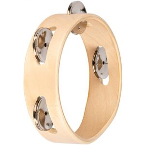 Nino by Meinl 6" Wood Tambourine 1 row Nino by Meinl 6" Wood Tambourine 1 row