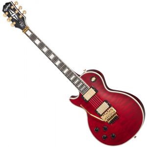 Epiphone Alex Lifeson Les Paul Custom Axcess Quilt Left-handed Ruby Epiphone Alex Lifeson Les Paul Custom Axcess Quilt Left-handed Ruby