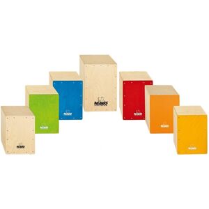 Nino Percussion NINOSET950 Cajon Group Rhythm Set - Percussion Set Nino Percussion NINOSET950 Cajon Group Rhythm Set - Percussion Set