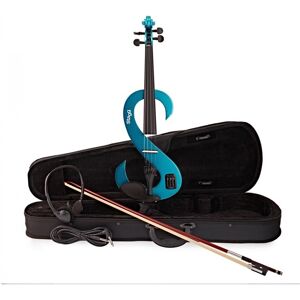 Stagg S-Shaped Electric Violin Outfit Metallic Blue Stagg S-Shaped Electric Violin Outfit Metallic Blue