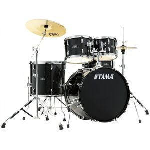 TAMA Stagestar 22" 5pc Drum Kit w/Meinl Cymbals Black Sparkle TAMA Stagestar 22" 5pc Drum Kit w/Meinl Cymbals Black Sparkle