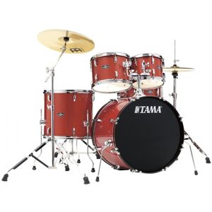 TAMA Stagestar 22" 5pc Drum Kit w/Meinl Cymbals Red Sparkle TAMA Stagestar 22" 5pc Drum Kit w/Meinl Cymbals Red Sparkle
