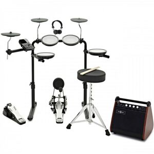 Gear4Music VISIONDRUM+ Electronic Drum Kit Amp Pack Gear4Music VISIONDRUM+ Electronic Drum Kit Amp Pack