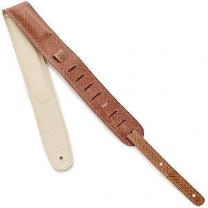 DSL Straps DSL SKG25 Snakeskin 2.5" Guitar Strap Peanut DSL Straps DSL SKG25 Snakeskin 2.5" Guitar Strap Peanut