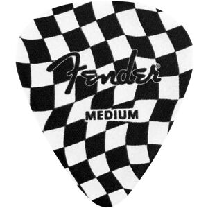 Fender 351 Celluloid Picks Checkerboard Pack of 8 Fender 351 Celluloid Picks Checkerboard Pack of 8