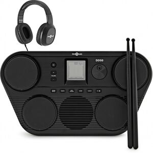 DD50 Portable Digital Drum Pad Headphone Pack by Gear4music DD50 Portable Digital Drum Pad Headphone Pack by Gear4music