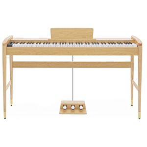 Gear4Music Keynote Contemporary Digital Piano with Bluetooth Light Oak Gear4Music Keynote Contemporary Digital Piano with Bluetooth Light Oak