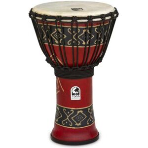 Toca Percussion Toca 9" Djembe Freestyle Rope Tuned Bali Red Toca Percussion Toca 9" Djembe Freestyle Rope Tuned Bali Red