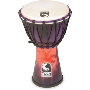Toca Percussion Toca 7" Djembe Freestyle Rope Tuned Woodstock Purple Toca Percussion Toca 7" Djembe Freestyle Rope Tuned Woodstock Purple