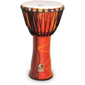 Toca Percussion Toca 12" Djembe Freestyle Rope Tuned Fiesta Toca Percussion Toca 12" Djembe Freestyle Rope Tuned Fiesta