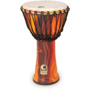 Toca Percussion Toca 10" Djembe Freestyle Rope Tuned Fiesta Toca Percussion Toca 10" Djembe Freestyle Rope Tuned Fiesta