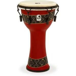 Toca Percussion Toca 10" Djembe Freestyle Mechanically Tuned Bali Red Toca Percussion Toca 10" Djembe Freestyle Mechanically Tuned Bali Red