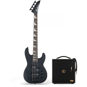 Jackson JS Series Concert Bass Minion JS1X Satin Black & Eden Orbiter 8 Combo Jackson JS Series Concert Bass Minion JS1X Satin Black & Eden Orbiter 8 Combo