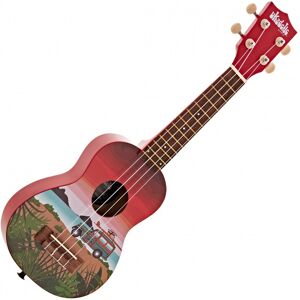 Kala Ukadelic Soprano Ukulele Surfari/Red Kala Ukadelic Soprano Ukulele Surfari/Red