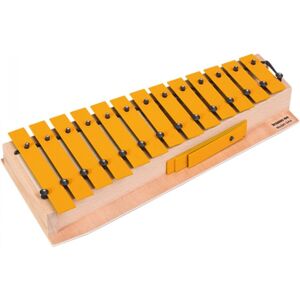 Studio 49 Yellow 16 Note Diatonic Alto Glockenspiel With Mallets Studio 49 Yellow 16 Note Diatonic Alto Glockenspiel With Mallets