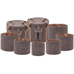Meinl Sonic Energy Crystal Singing Bowl Travel Bag Set Brown Meinl Sonic Energy Crystal Singing Bowl Travel Bag Set Brown