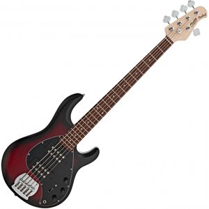 Sterling by Music Man Sterling Stingray Ray5 Bass HH RW Ruby Red Burst Sterling by Music Man Sterling Stingray Ray5 Bass HH RW Ruby Red Burst