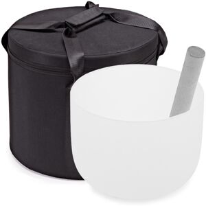 Gear4music Life 9" Crystal Singing Bowl with Carry Bag 432Hz Note F Gear4music Life 9" Crystal Singing Bowl with Carry Bag 432Hz Note F