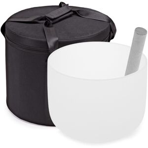 Gear4music Life 11" Crystal Singing Bowl with Carry Bag 432Hz Note D Gear4music Life 11" Crystal Singing Bowl with Carry Bag 432Hz Note D