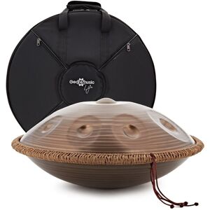 Gear4music Life Handpan 10 Notes D Kurd with Carrying Bag Bronze Gear4music Life Handpan 10 Notes D Kurd with Carrying Bag Bronze