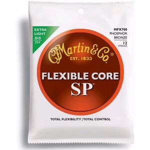 Martin MFX700 SP Flexible Core 92/8 Phosphor Bronze Acoustic 12-String Extra Light Martin MFX700 SP Flexible Core 92/8 Phosphor Bronze Acoustic 12-String Extra Light