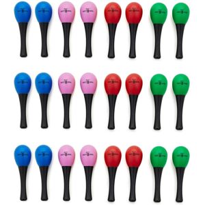 Premier NXT GEN Mini Plastic Maracas Bucket 12 Pairs Premier NXT GEN Mini Plastic Maracas Bucket 12 Pairs