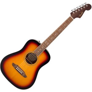 Fender California Standard Redondo Mini Acoustic Guitar with Bag Spruce Top 3-Color Sunburst Fender California Standard Redondo Mini Acoustic Guitar with Bag Spruce Top 3-Color Sunburst