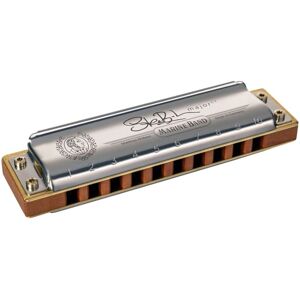 Hohner Steve Baker Marine Band Deluxe Harmonica D Major Hohner Steve Baker Marine Band Deluxe Harmonica D Major